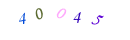 Security code